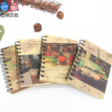 Stationery Office Supply A6 Pocket Mini Spiral Notebook